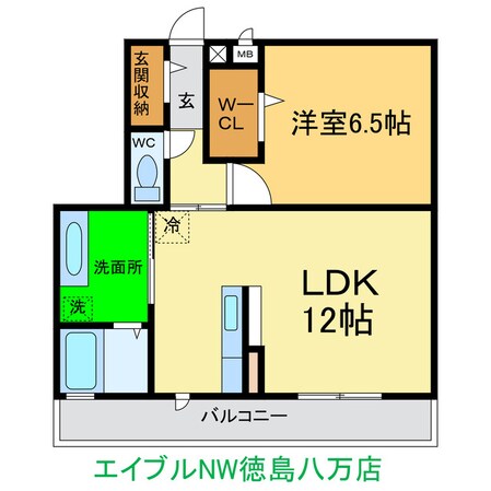 フェリーチェ大岡の物件間取画像